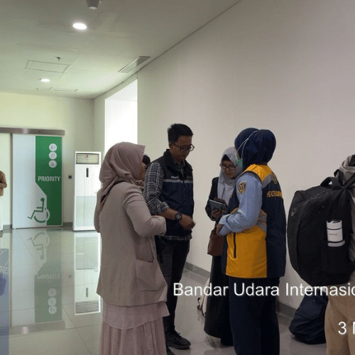 BKK Kelas I Banjarmasin Skrining 89 Penumpang Malaysia di Bandara Syamsudin Noor: Hasil Nihil Demam